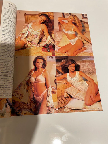 1992 CHRISTMAS Victoria's Secret Catalog Stephanie Seymour Elaine Irwin K Mulder - 第 5/10 張圖片