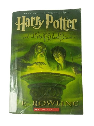 Harry Potter and the Half-Blood Prince by J. K. Rowling Paperback Book