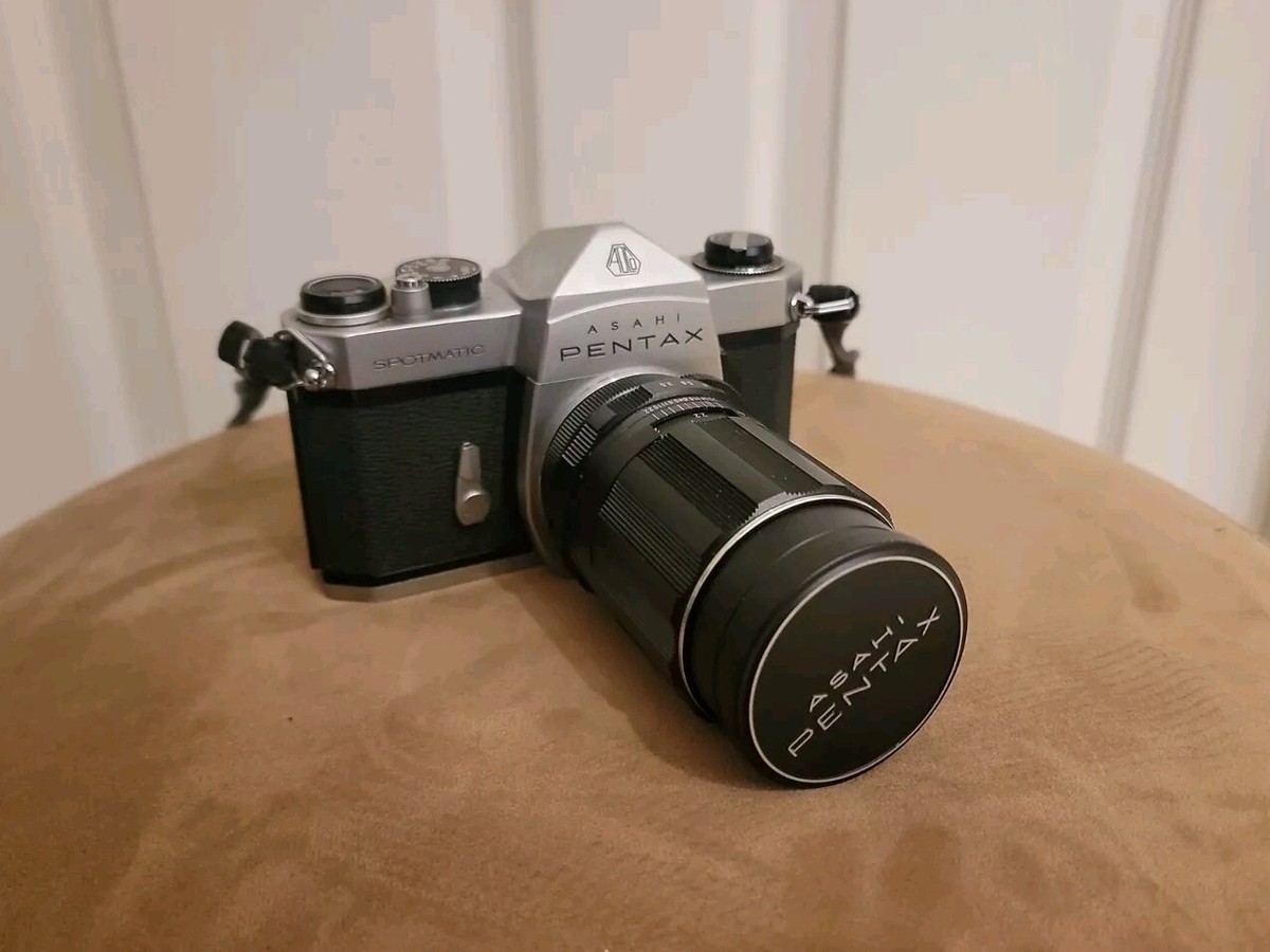 Asahi Pentax Spotmatic SP SLR Camera Super-Takumar M42 135mm
