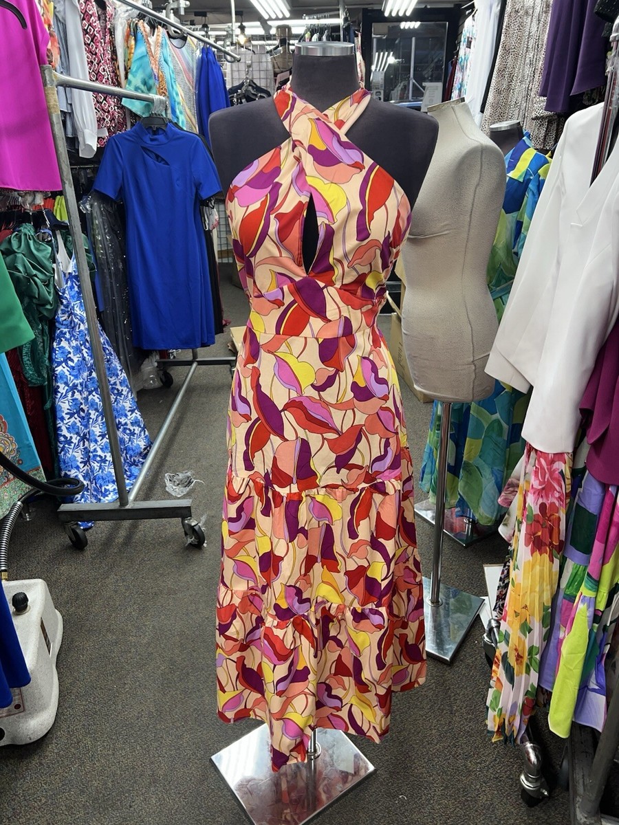 LONDON TIMES DRESS/NEW WITH TAG/RETAIL$129/SIZE 16/COTTON/Long Dress | eBay