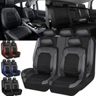 For Toyota Tacoma Crew Cab 4-Door 2007-2023 Car Seat Covers PU Leather Full Set