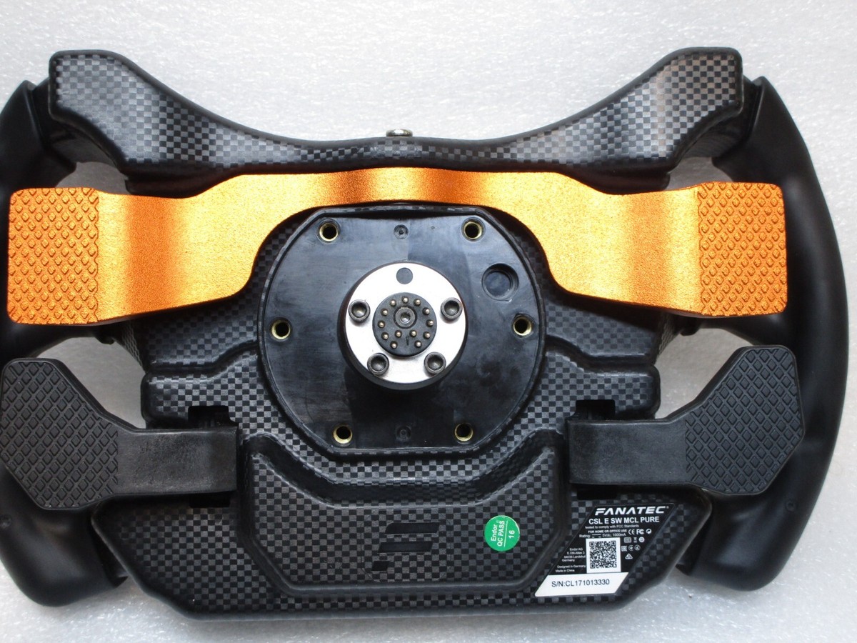 Fanatec CSL McLaren GT3 V2 中古 Fanatec CSL Elite McLaren GT3 V2 Steering Wheel-Read