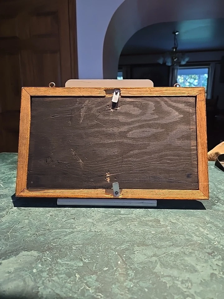 Rare Inside Wooden Framed Billboard On Felt With Changeable  Letters - Image 2 of 4