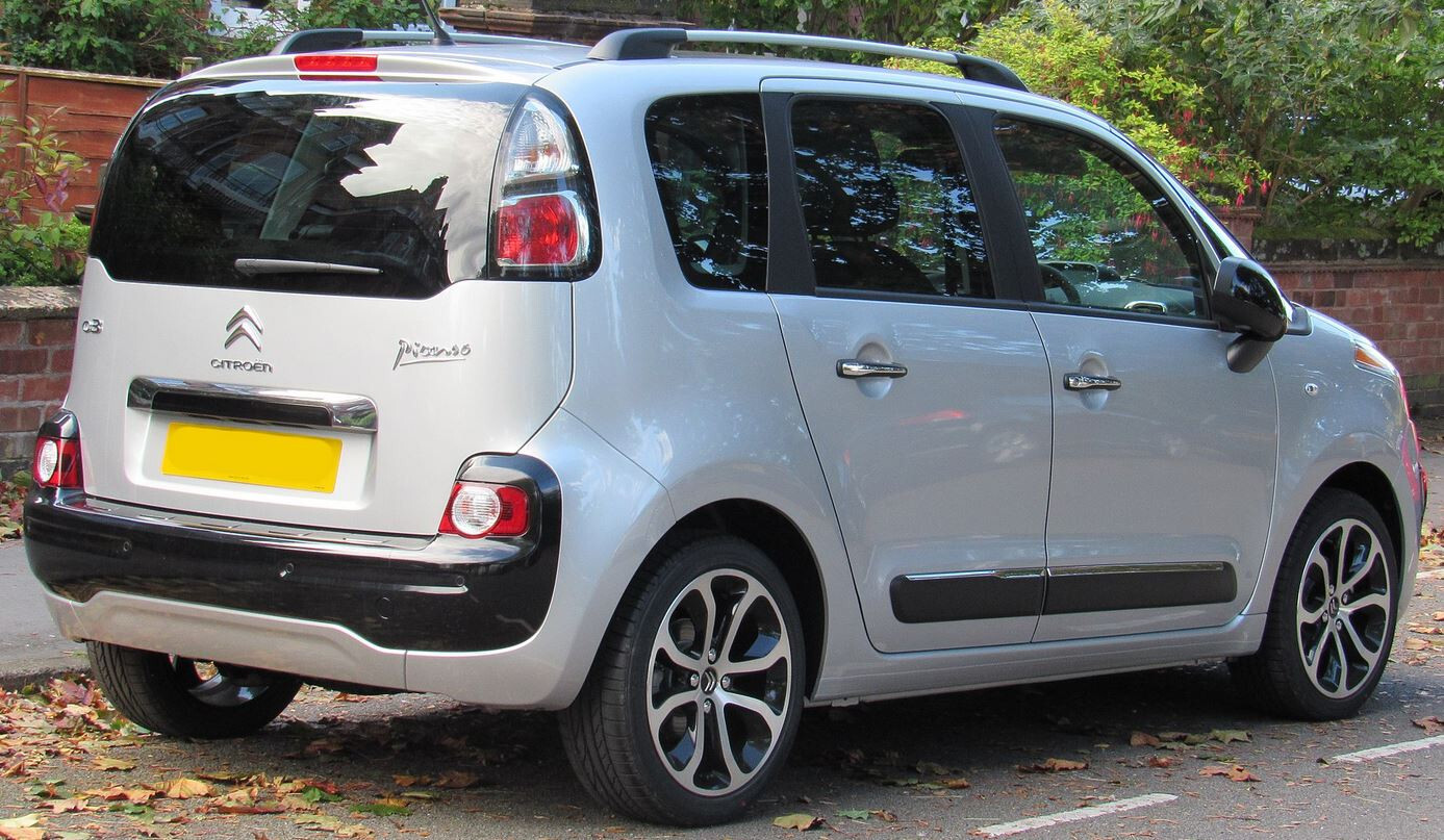 CITROEN C3 PICASSO 5doors 20082018 4pc Wind Deflectors HEKO Tinted