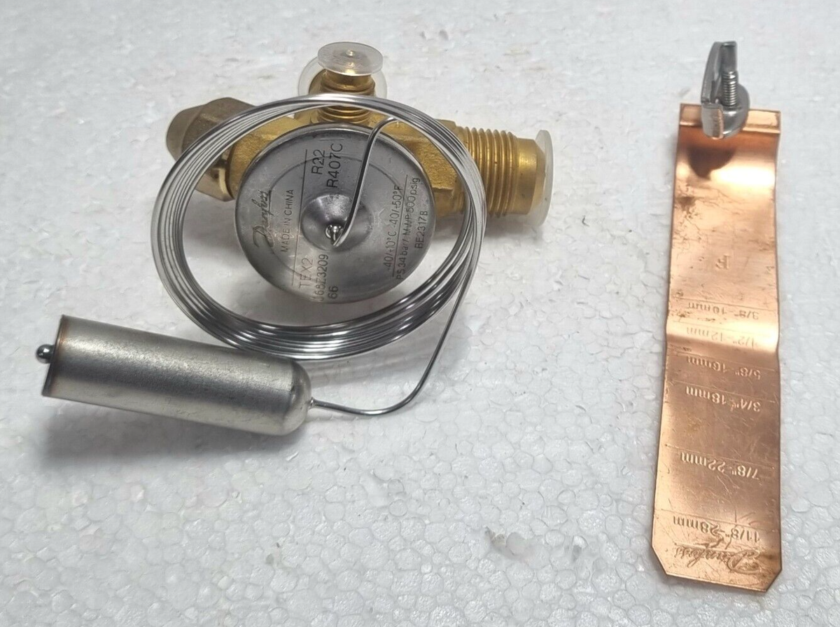 Danfoss TEX2 R22 R407C Thermostatic Expansion Valve 068Z3209 | eBay