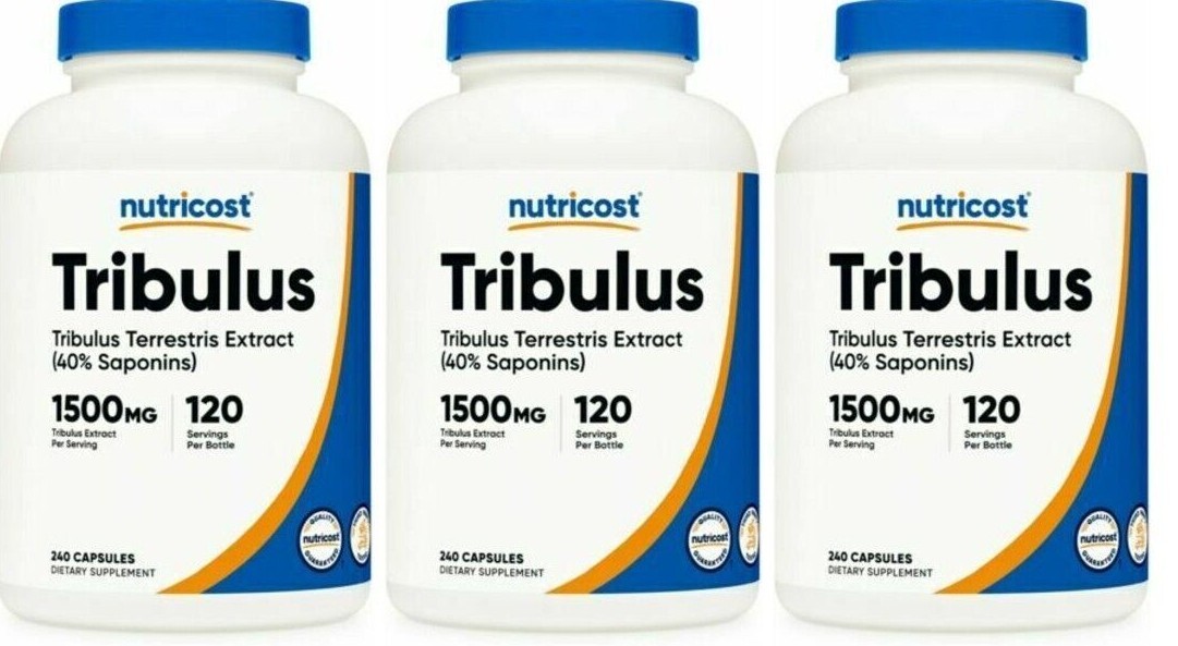 Экстракт трибулуса 1500 мг террестриса 3х240 капсул Nutricost 