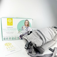 LilleBaby Complete Baby Carrier All Seasons 6 in 1 Grey - WORN ONLY FOR SECONDS