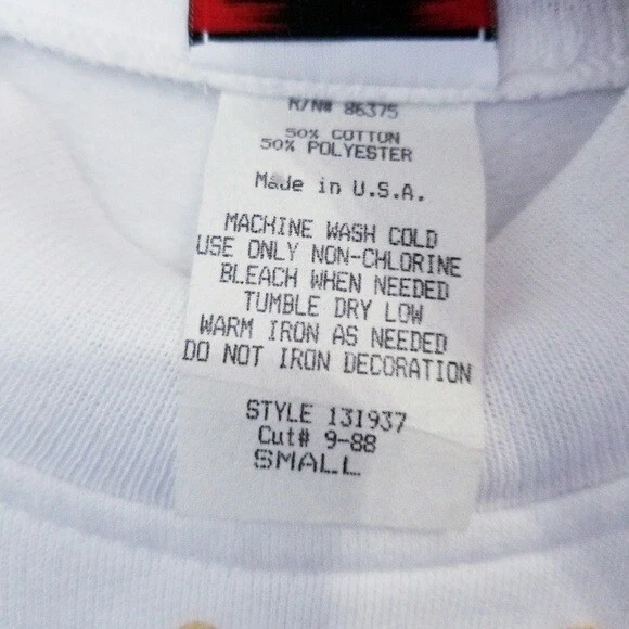 KWBL Vintage Ugly Christmas Sweater Size S White