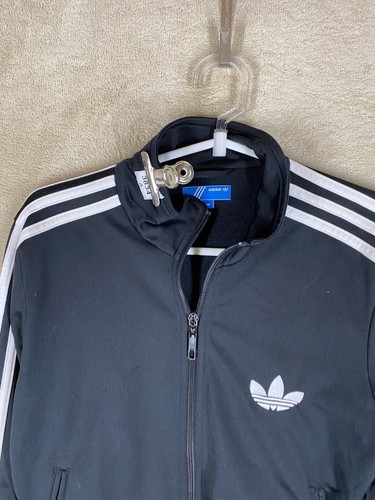 adidas Track Jackets Size 36 Girls Kids Black Long Sleeve Activewear - Picture 2 of 12