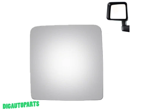 Outside Mirror Glass for 2007-2010 Jeep Wrangler Replacement Left Driver Side LH