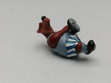 &Uuml;-Ei Einzelfigur Brummi B&auml;r braun bemalt aus der Serie Die Dribbel Boys 1990