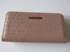 Rampage Zip Around Wallet Fits Your Phone Pink Color New With Tag