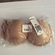 Felina Evolve Convertible Strapless Bra Underwire Fawn Bra 34C BD