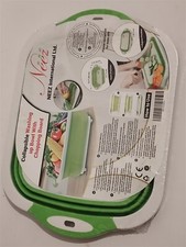 Collapsible Washing Up Bowl Chopping Board Basket Foldable Cutting Board Dish