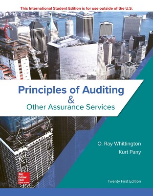Grundsätze Der Auditing und Anderer Versicherung Services 21e Global Edition