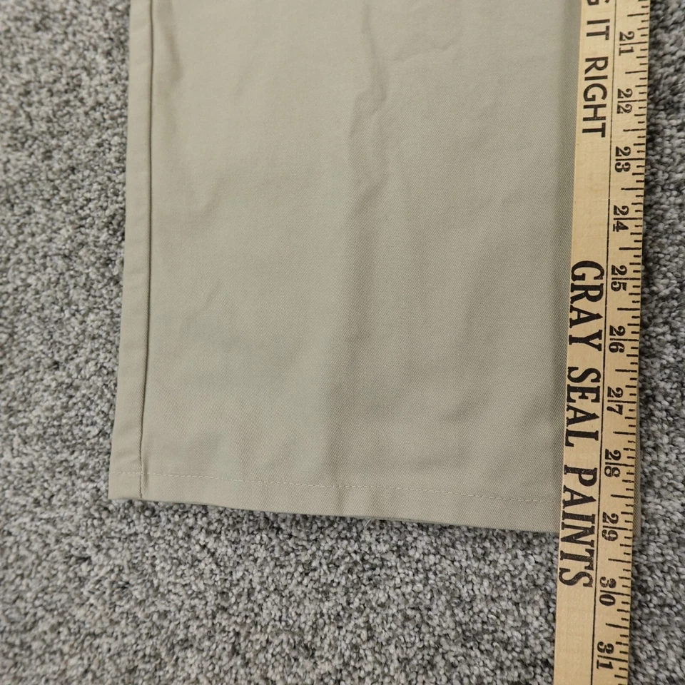 Cintas Pants Womens 12 Beige Khaki Utility Cargo Wide Leg Skate Baggy Workwear - Image 3 of 4