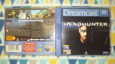 Jeu Headhunter Sur Dreamcast - PAL - Complet - État Correct