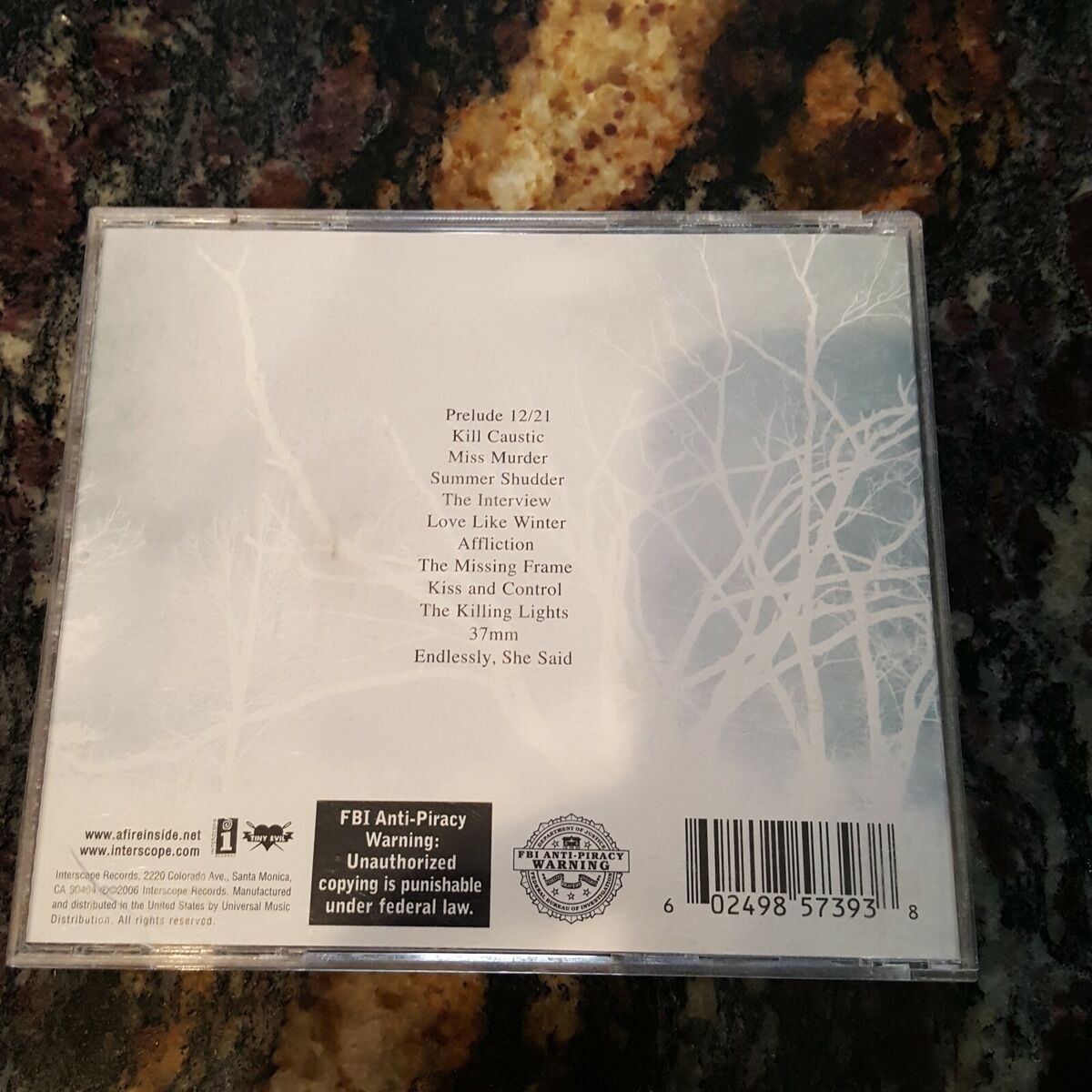 AFI DecemberUnderground CD Interscope Records 602498573938| eBay AFI DecemberUnderground CD Interscope Records 602498573938| eBay