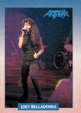 1991 Brockum Rock Card #78 Joey Belladonna