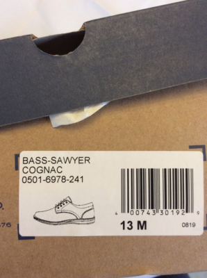 Gh Bass Sawyer Oxford Shoes Boys Size 13M Brown Lace Up Low Top