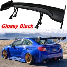 47" GT Style Adjustable Rear Trunk Spoiler Wing Racing For 2015-2021 Subaru STi