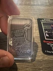 GANGSTER SCROOGE AT THE PIONEER CLUB MINTAGE 25  Antiqued .999 SILVER