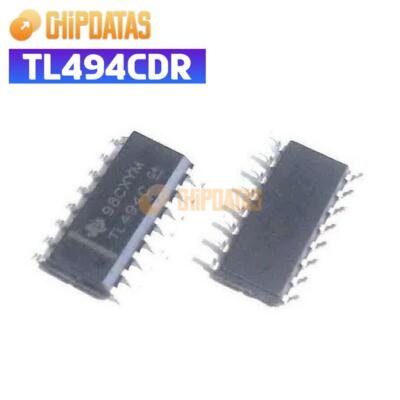 40PCS New TL494CDR Integrated Circuits (ICs) IC REG CTRLR MULT TOP 16SOIC