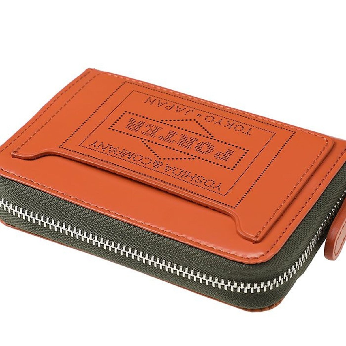 ASK availability First)PORTER / PS LEATHER WALLET GLASS