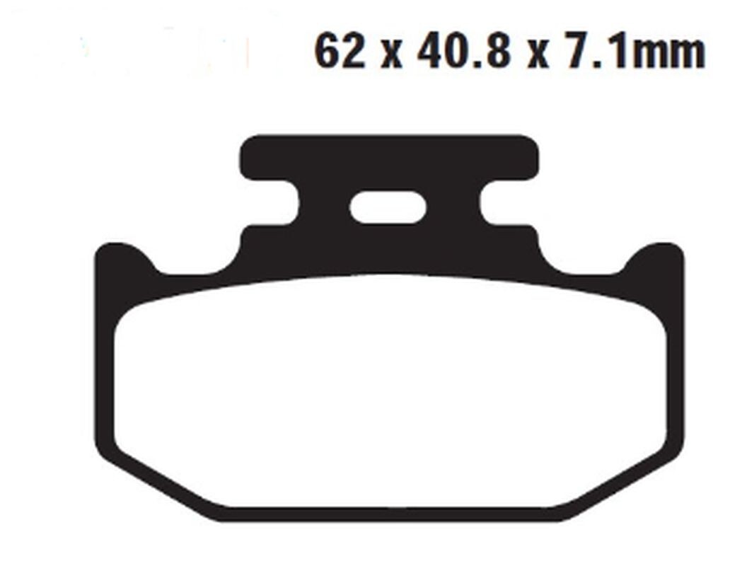 Plaquettes de frein KH497 résolvant le glissement de parking Yamaha YXC 700