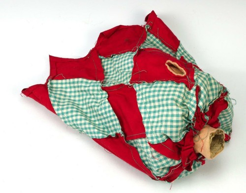 Vintage German Hand Puppet Boy Jester Glass Eyes Felt Kersa Kunstler Fairytale - Picture 4 of 4