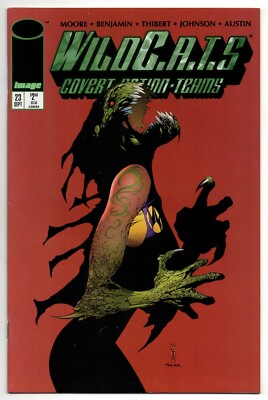 Wildcats Vol 1 No 23 Sep 1995 (NM-) (9.2) Image, Written by Alan Moore