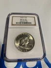 1949-D Franklin Half Dollar, NGC MS64FBL - full bell lines