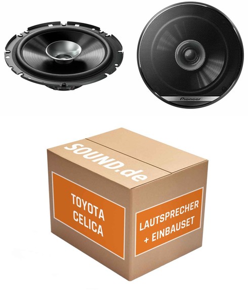 Lautsprecher Boxen Vorne Pioneer TS-G1710F FüR Toyota Celica T23 2X Tief-Mittel-image