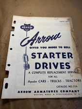 1927-1956 Arrow Starter Drives catalog