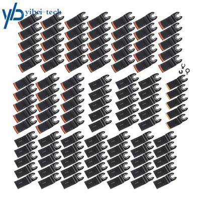 105PCS Quick Release Professional Wood Metal Oscillating Multitool Saw Blades