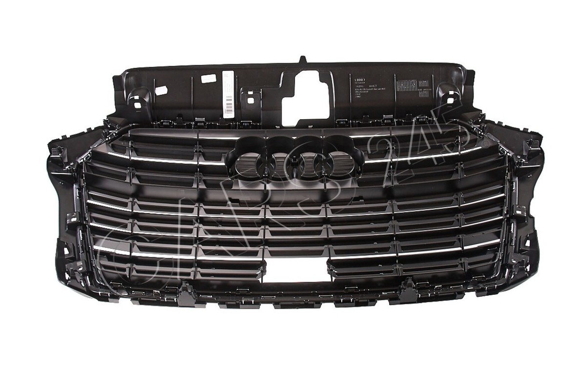 Genuine AUDI A3 Cabriolet Radiator Grille Dark Chrome High Gloss