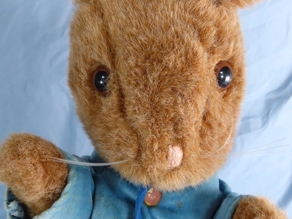 Vintage PETER RABBIT PLUSH STUFFED ANIMAL by EDEN Beatrix Potter Cottontail 15" - Image 3 of 4