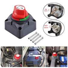 Heavy-Duty Battery Disconnect Switch 12V/24V 200A–300A Marine & Dual Battery