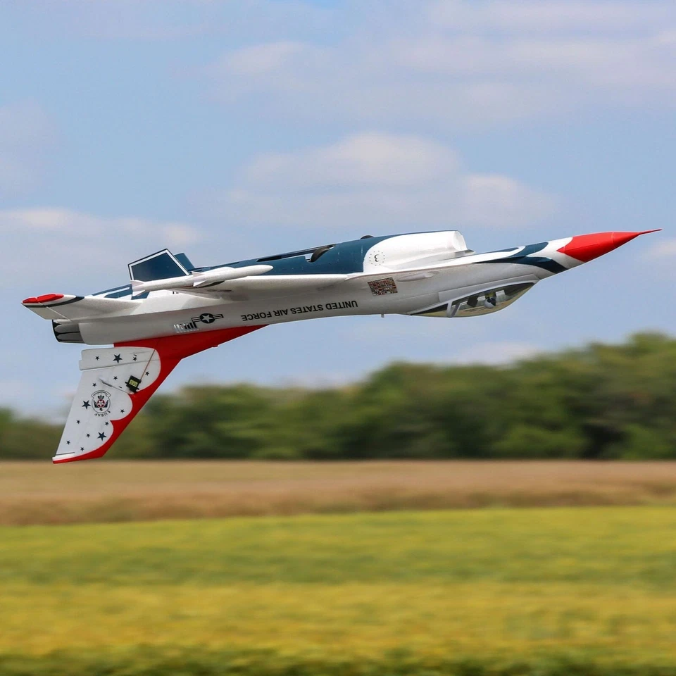 E-FLITE F-16 THUNDERBIRDS 70MM EDF JET, BNF BASIC, EFL1785000 - Image 4 of 4
