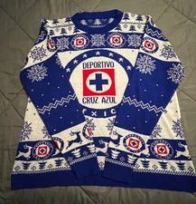 Liga MX Cruz Azul Ugly Sweater navidad 🎄