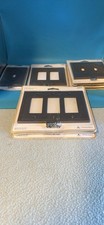 allen  roth 1 single 1 double wall plate, 4 double toggle, and 3 triple plates