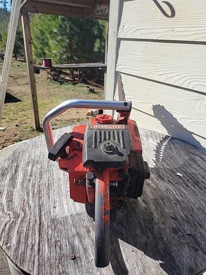 HomeLite XL12 XL 12 Chainsaw Red Complete Runs Great Vintage | eBay