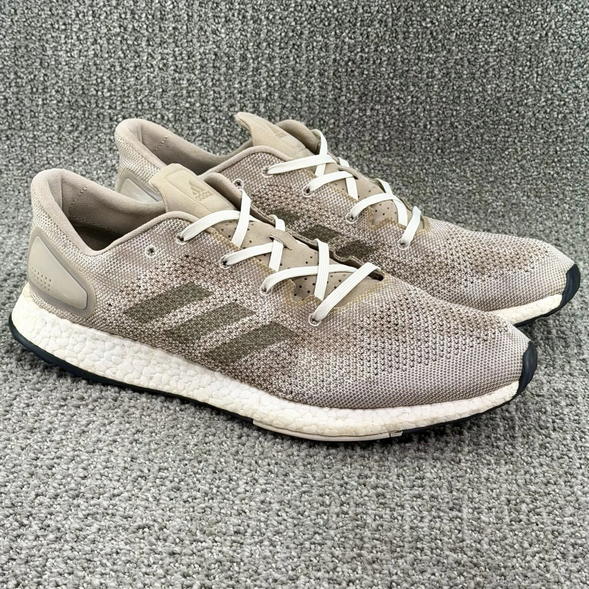 adidas gazelle silver green womens Adidas Pureboost Dpr BB6293 Mens Blue Canvas Lace Up Lifestyle Sneaker