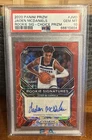 2020 Panini Prizm Jaden McDaniels Rookie Signatures Choice Red PSA 10