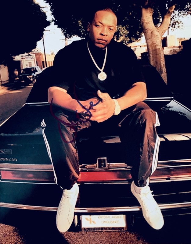 Dr. Dre Signed•Mint 8x10 Color Photo•Hip Hop Rap•Todd Mueller Autographs COA LOA