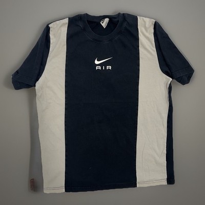 Nike Black And White Color T-Shirt Größe L