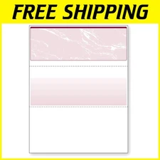 ANSI Compliant Burgundy Marble Top Business Checks