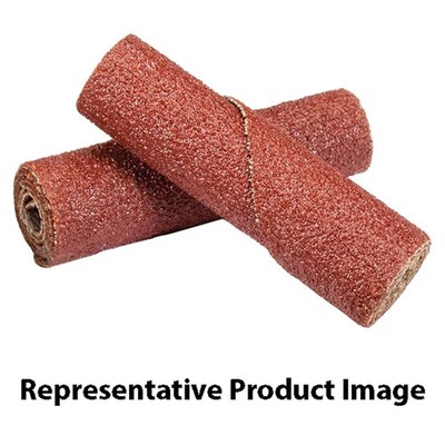 United Abrasives SAIT 38133 1x2x1/4 Straight Cartridge Rolls 80 Grit 100 pack