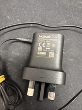 Nokia Ac-11x Small Pin Wall Charger for Nokia C2-01 6300 N95 - Black