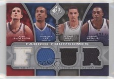 2009 SP Game Used Fabric Foursomes Ryan Anderson Courtney Lee George Hill fm0